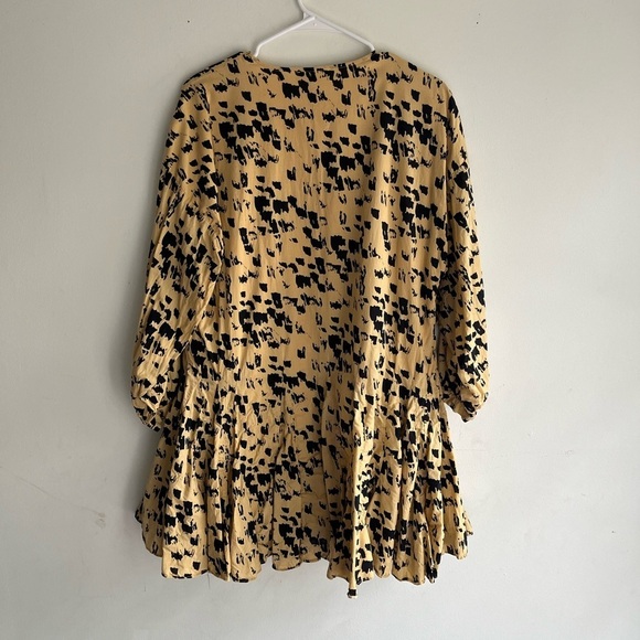 ANINE BING Painterly Leopard Peyton Dress Size XS - Picture 7 of 8